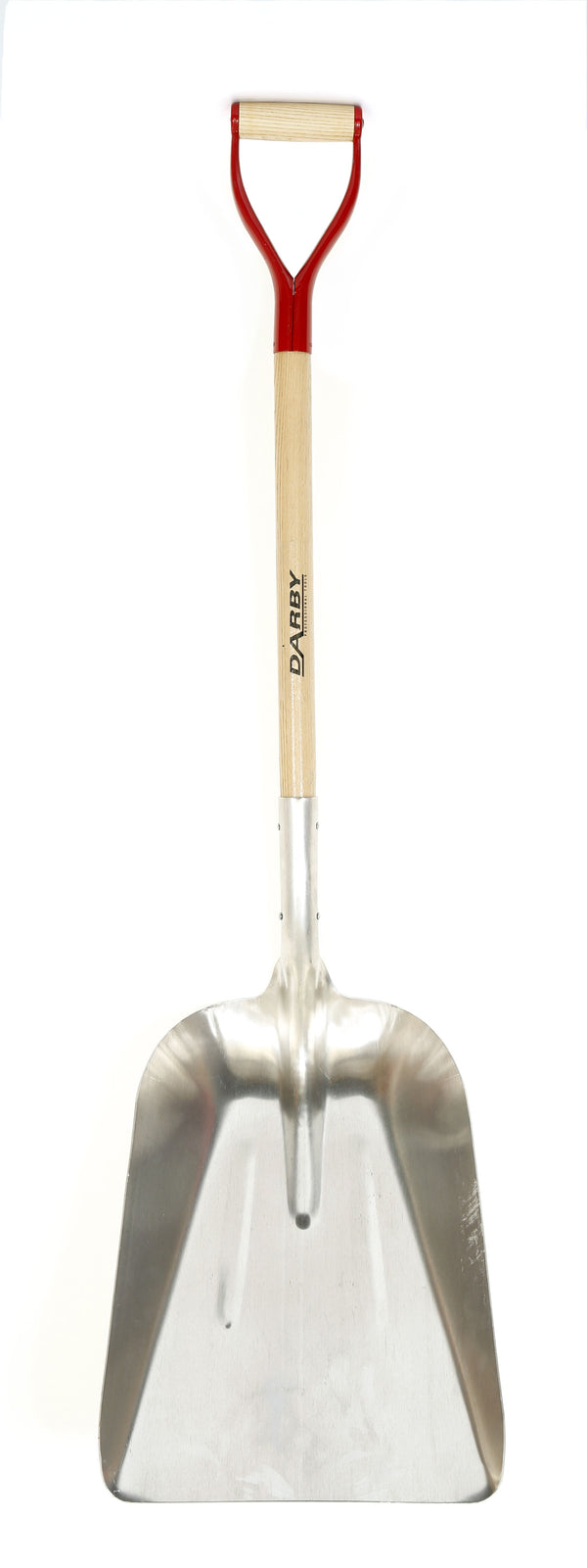 DARBY OS ALUMINIUM GRAIN SHOVEL STEEL D GRIP