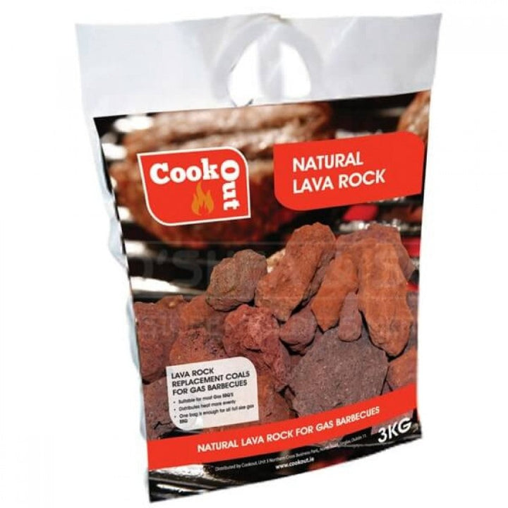 Cookout Lava Rock For Bbq 3Kg