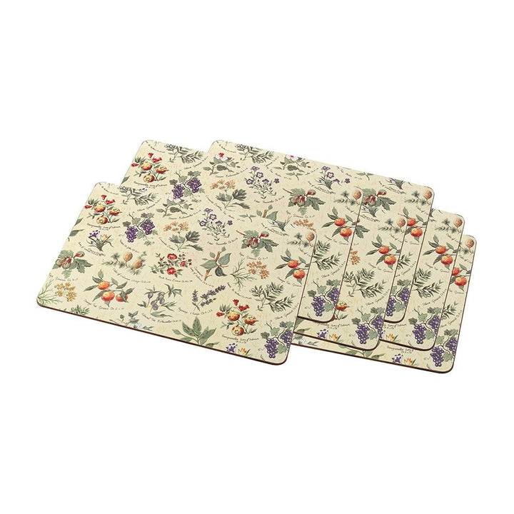 Inspirations Cork Backed Place Mats Set Of 6