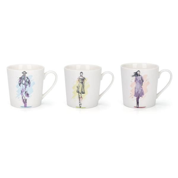 Mindy Brownes Style Me Set of 6 Mugs