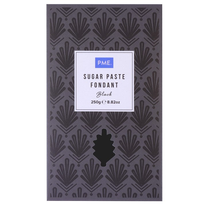 Sugar Paste Fondant – Black 250g