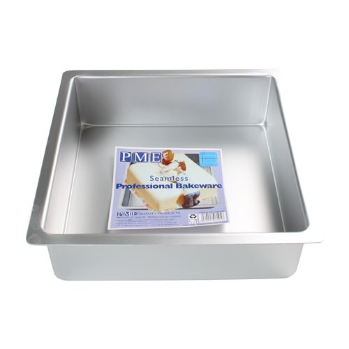 PME Square Cake Pan 9 x 9 x 3 Inch