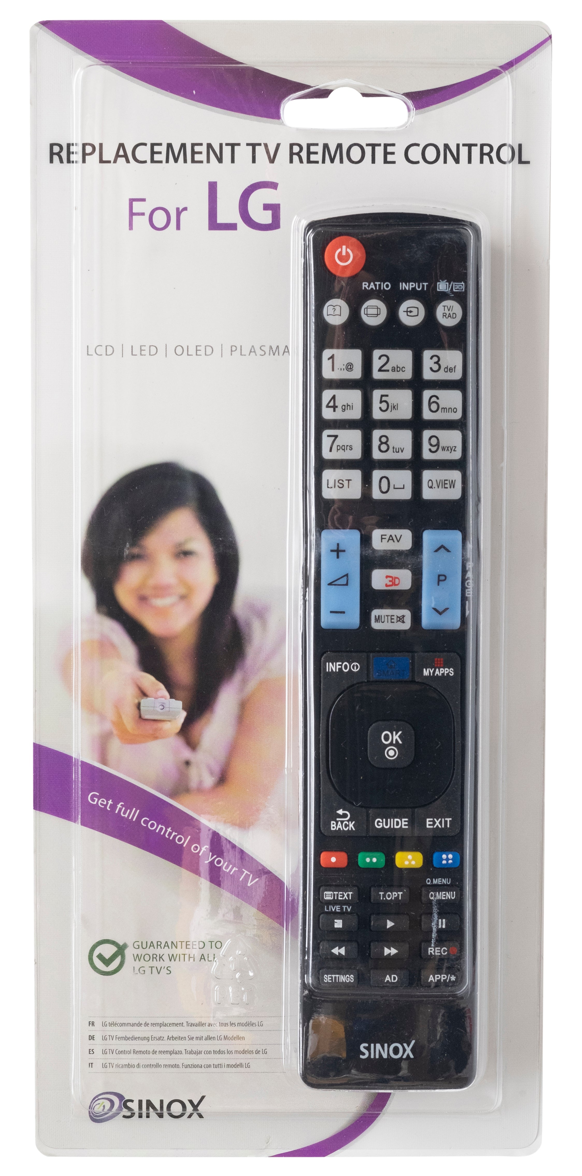 Sinox LG Remote Control – Smyth's Homevalue