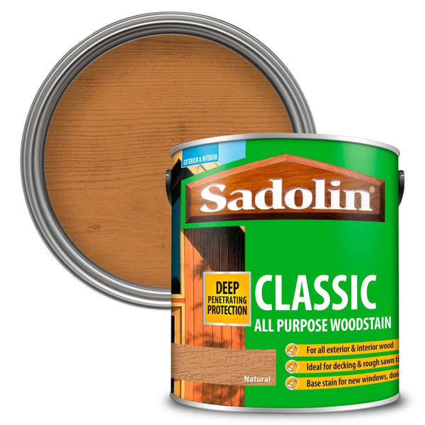 Sadolin Classic All Purpose Woodstain Natura