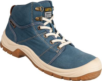 Safety Jogger Desert Work Boots - Navy