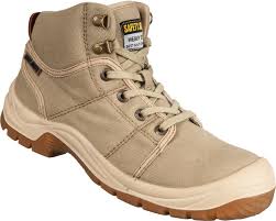 Safety Jogger Desert Work Boots - Tan
