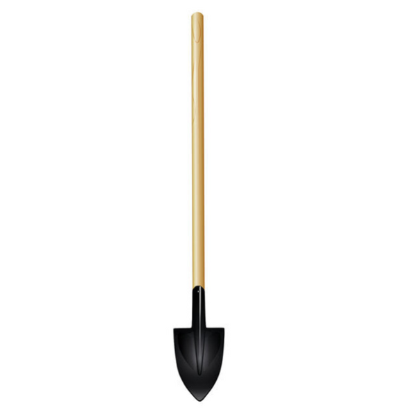 Buildworx Irish Shovel With 48" Handle