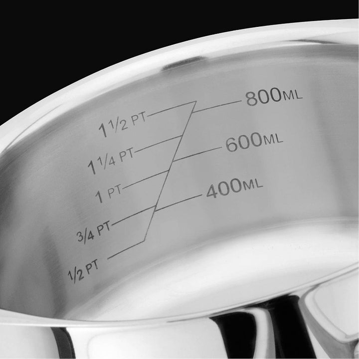 Stellar Stainless Steel 5 Piece Sauce Pan Set
