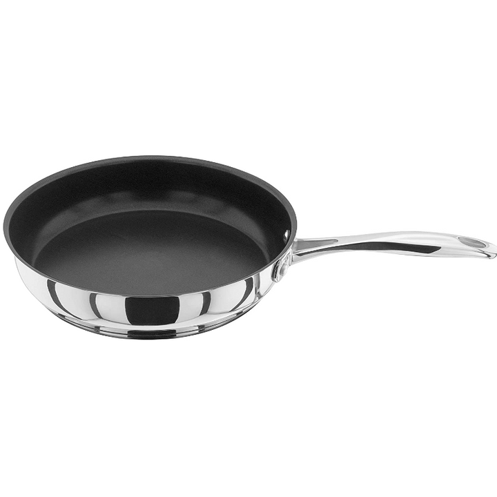 Stellar Stainless Steel Teflon Non-Stick Large Skillet Frying Pan