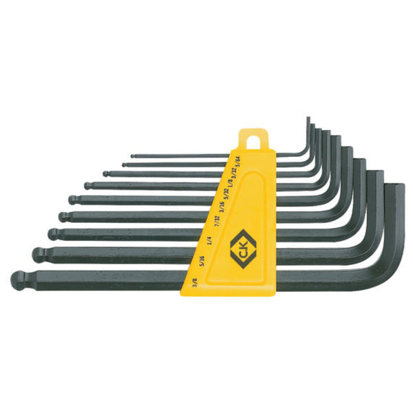 C.K Ball End Hexagon Allen Key A/F Set Of 9 T4444I