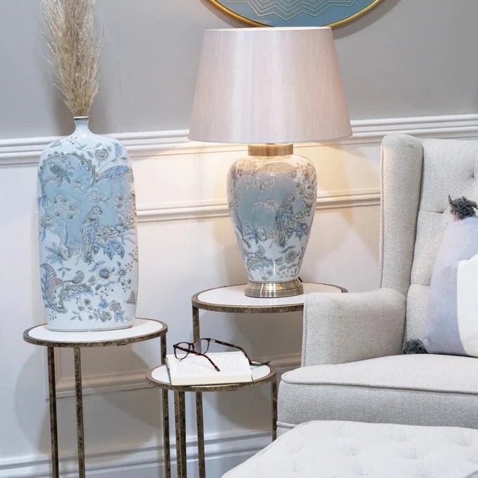 Mindy Brownes Marble Top Nest of 3 Tables