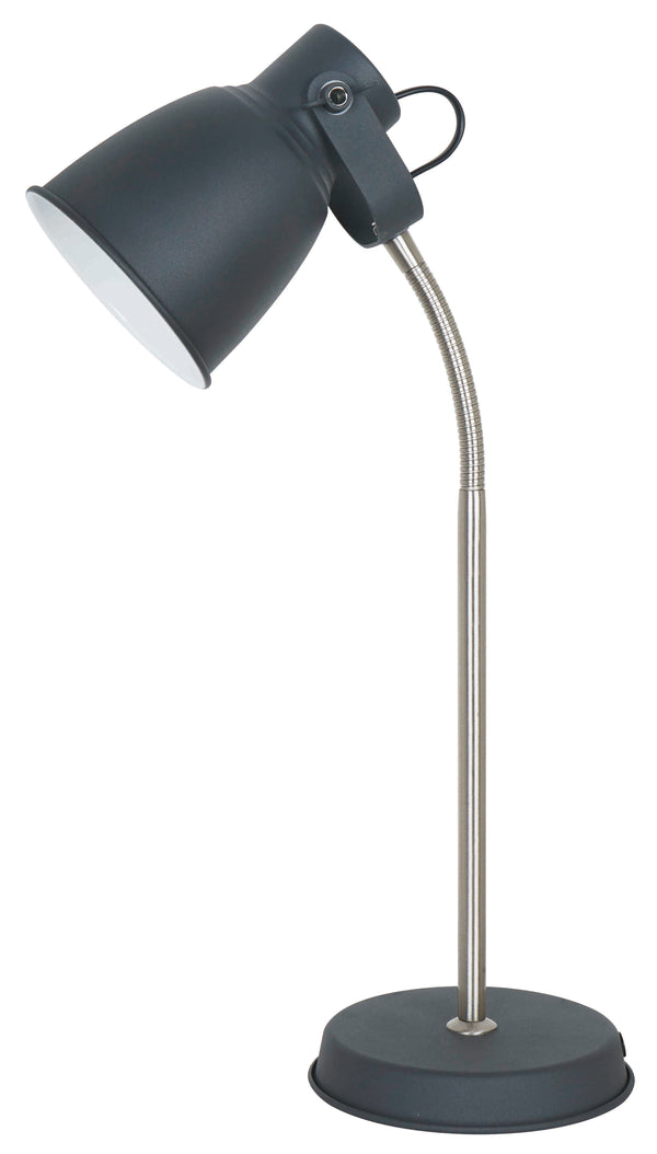 Sand Black And Nickle Table Lamp