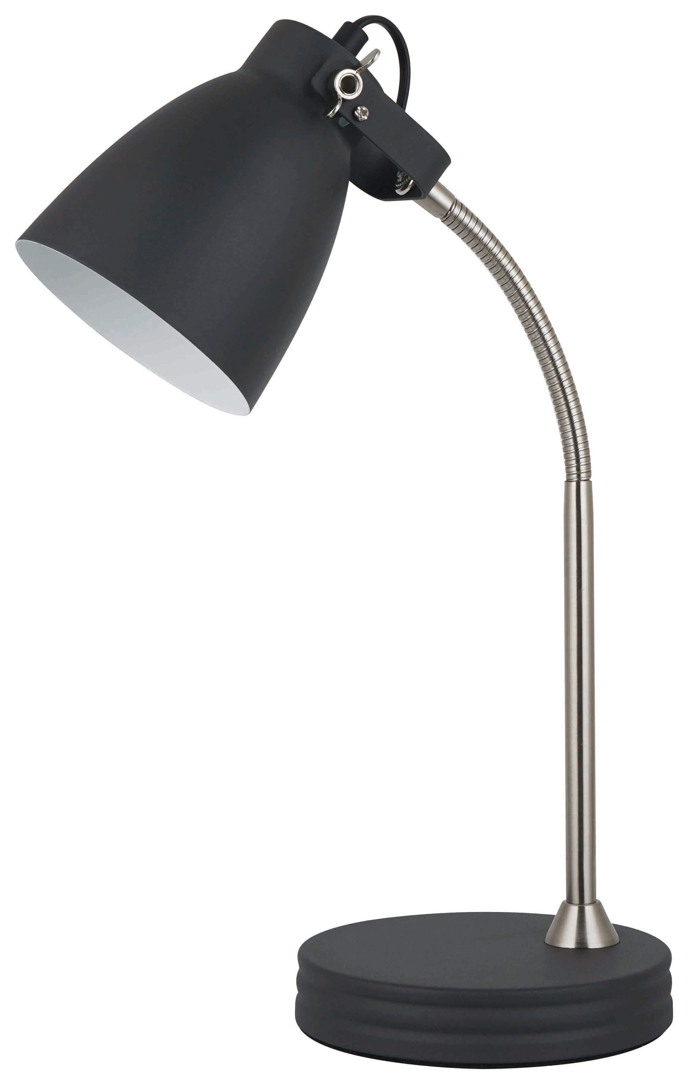 DARK GREY ANGLE POISE TABLE LAMP