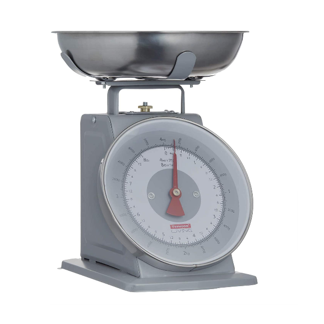 Typhoon Living Grey Kitchen Scales