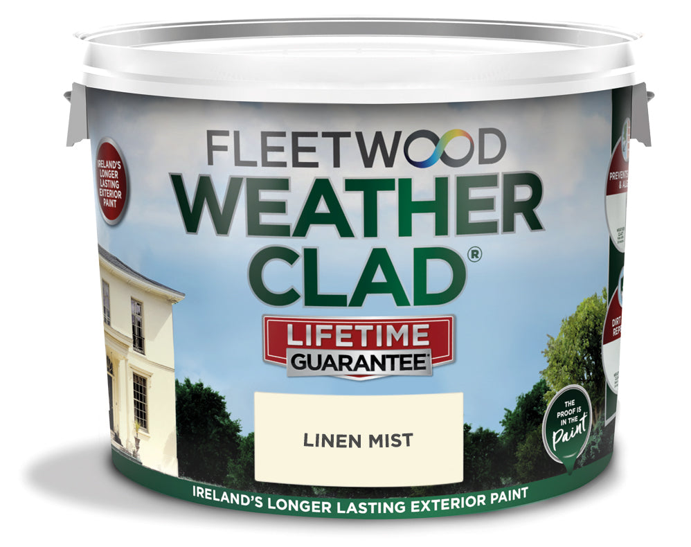 Fleetwood Weatherclad Linen Mist 10L