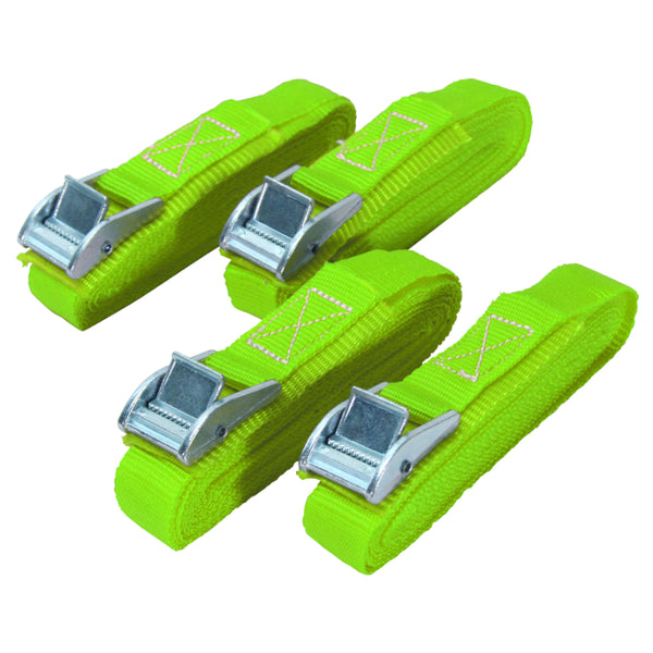 Faithfull 4 Piece Cam Tie Down Set