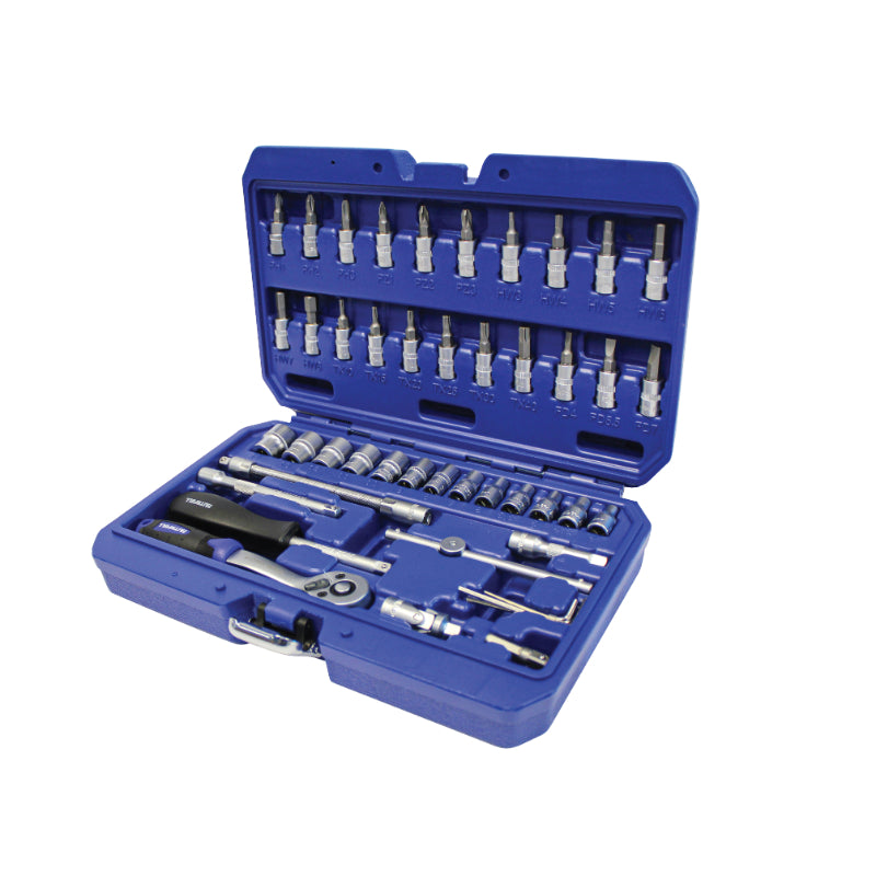 Faithfull 46 Piece 1/4in Drive Metric Socket Set