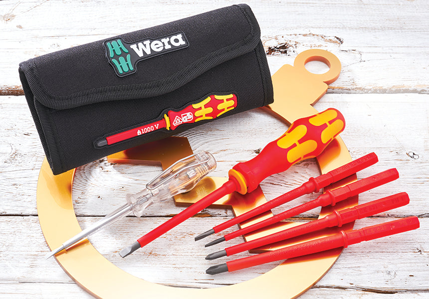 Wera 7 Piece VDE Interchangeable Screwdriver Set