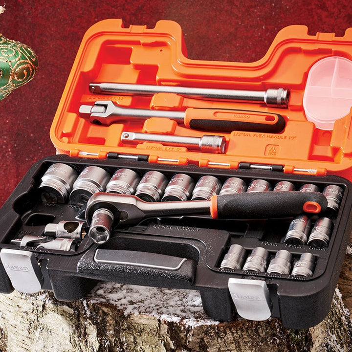 Bahco 24 Piece Socket Set 1/2in Drive