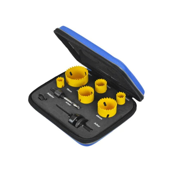 Faithfull Professional Holesaw Kit 9 Piece