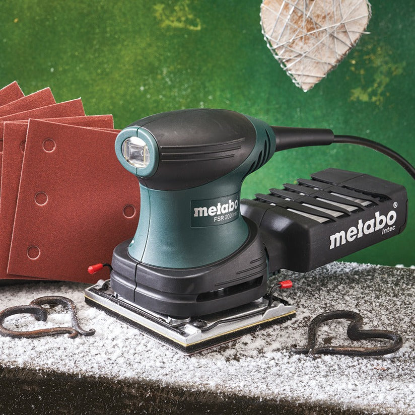 Metabo FSR-200 Intec 1/4 Sheet Orbital Palm Sander 200W 240V