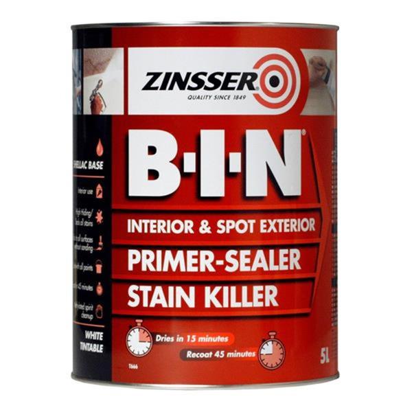 Zinsser B-I-N Ultimate primer, sealer and stain killer paint