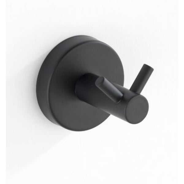 Wenko Bosio Matt Black Hook Duo