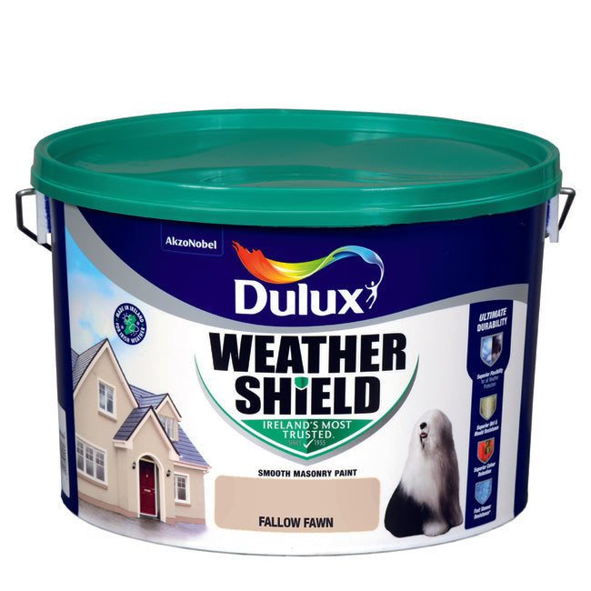Dulux Weathershield Fallow Fawn 10L