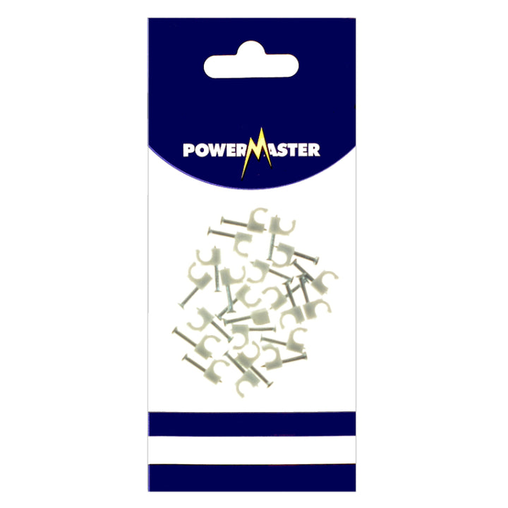 Powermaster Cable Clips 20 Piece 3mm