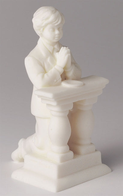 Communion Kneeling Boy Cake Decoration