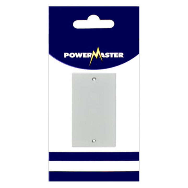 Powermaster Electrical 2 Gang Blanking Plate