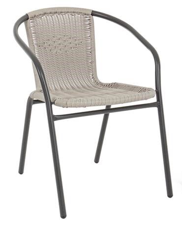 Bistro Rattan Chair Beige