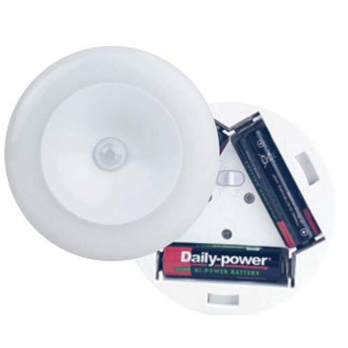 LED SMARTLIGHT battery operated c/w PIR