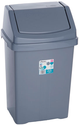 Whatmore Casa 25Ltr Swing Bin Silver