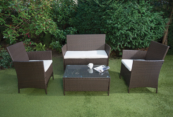 Venice Rattan 4 Seater Set
