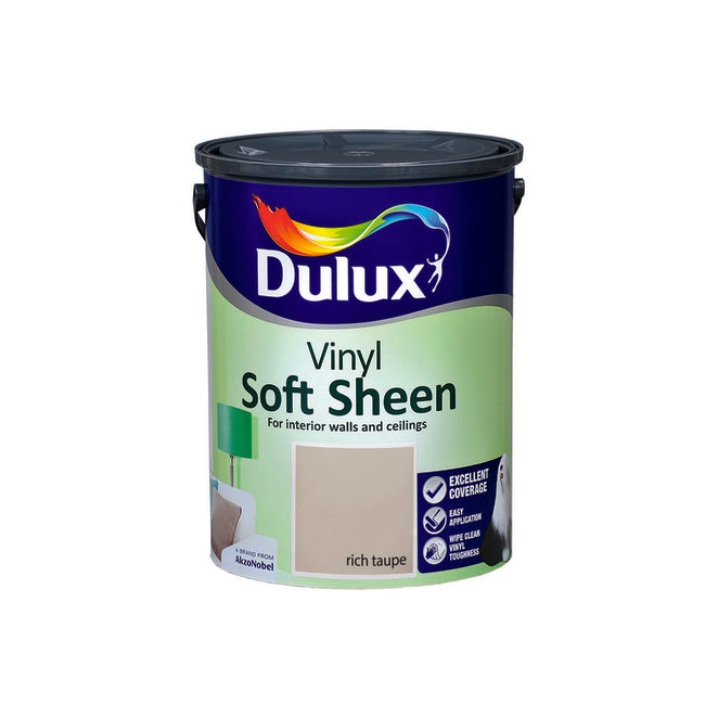 Dulux Vinyl Soft Sheen Rich Taupe 5L