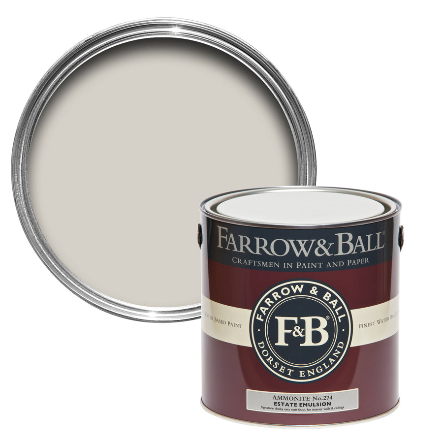 2.5L Estate Emulsion Ammonite No.274 Farrow & Ball Paint Colour