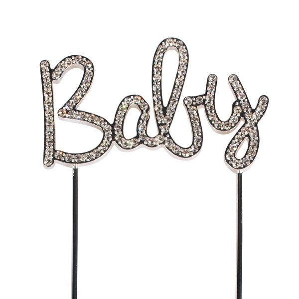 Diamante "BABY" Cake Decoration