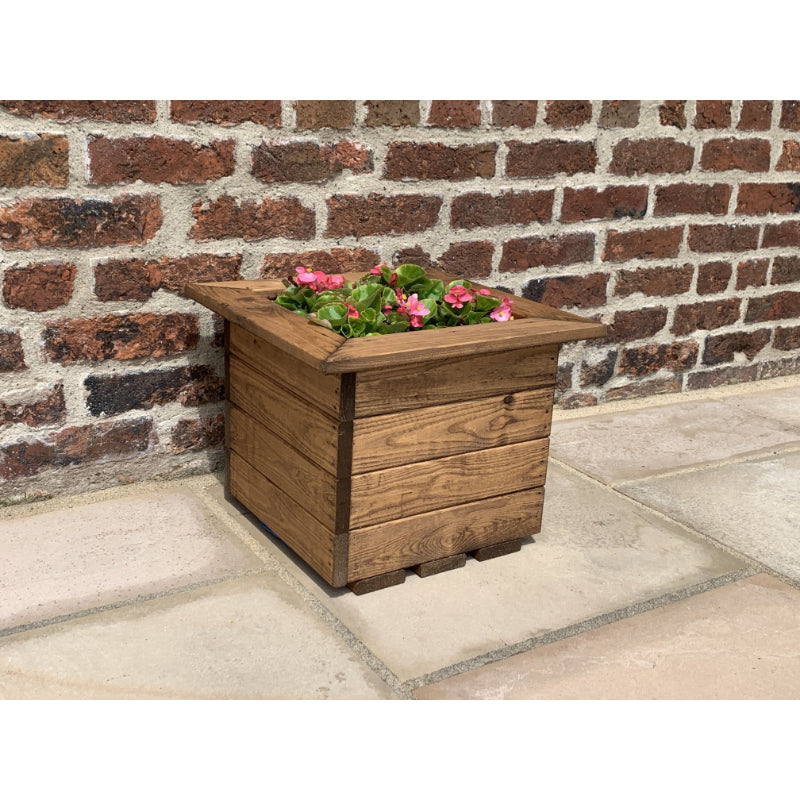 Square Wooden Planter