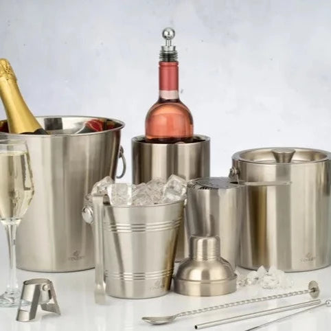 Barware 4l Silver Champagne Bucket
