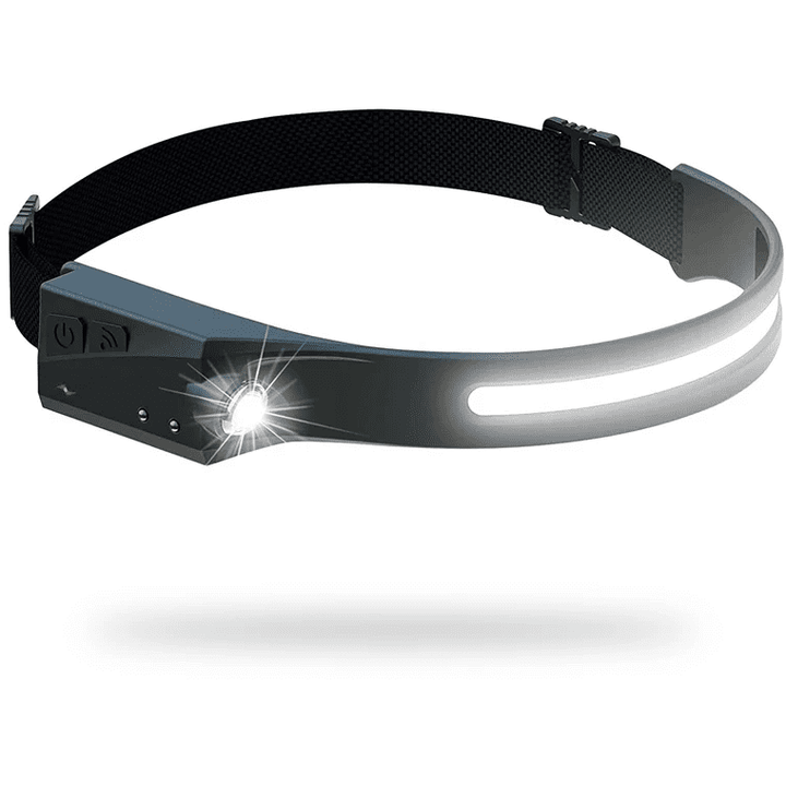 230 Degree Sensor Headlight 350 Lumens USB Rechargeable