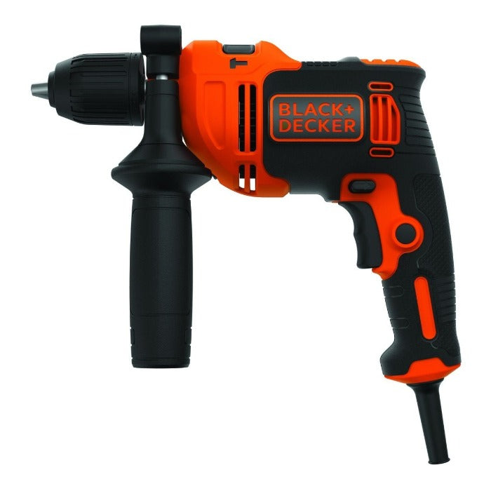 Black & Decker 710W Hammer Drill with Kitbox And Accessories