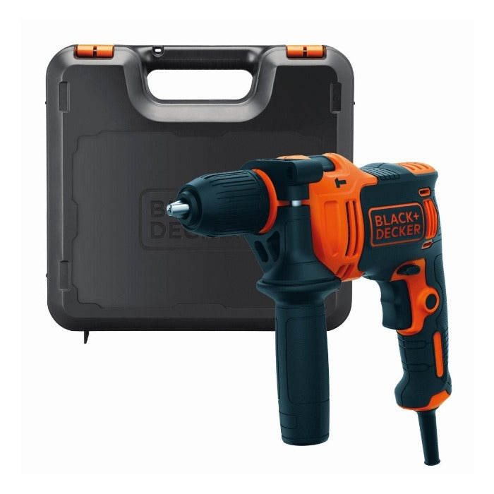 Black & Decker 710W Hammer Drill with Kitbox And Accessories