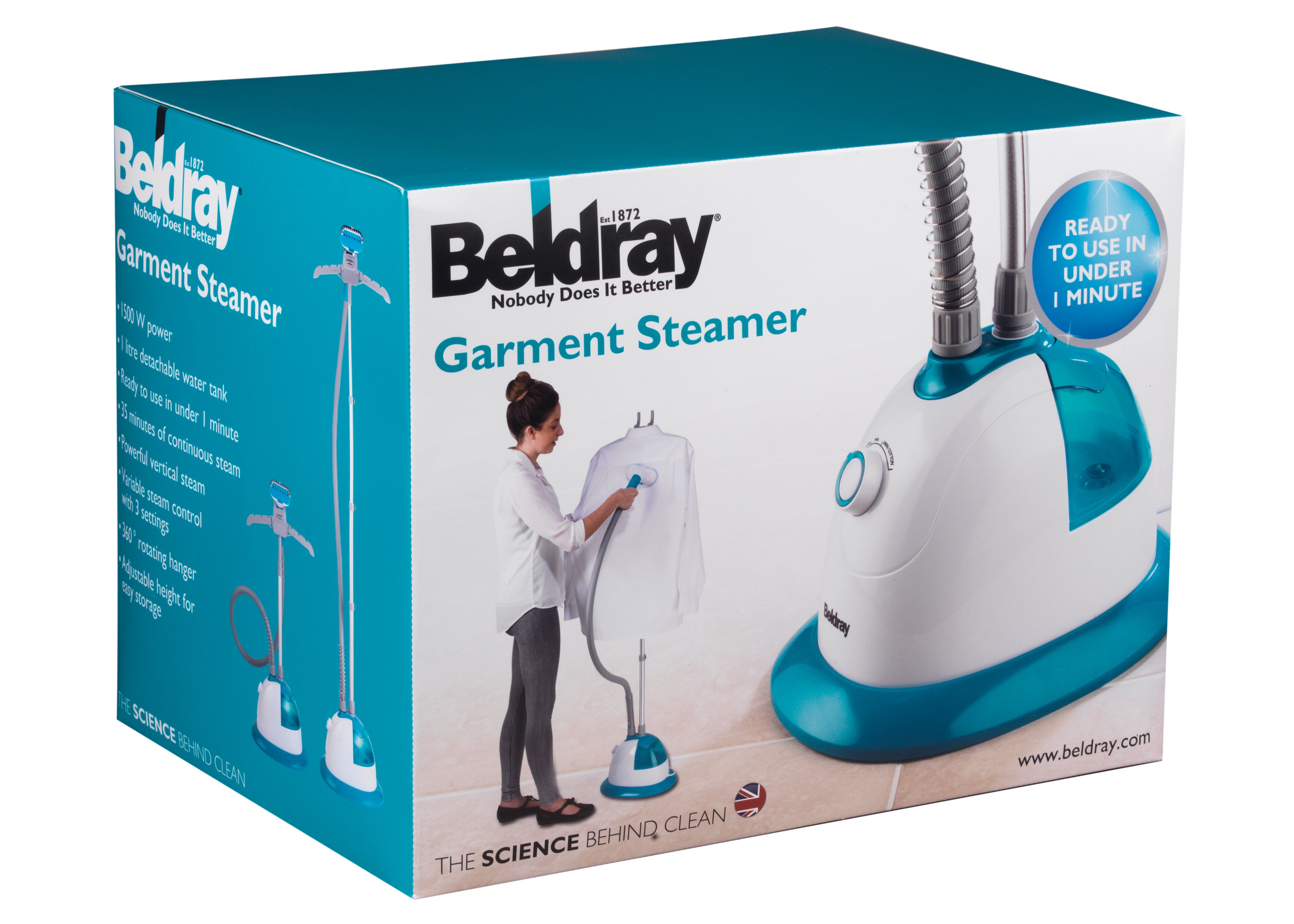 BELDRAY GARMENT STEAMER