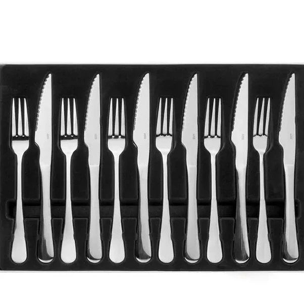 Windsor 12 Piece Steak Knife & Fork Set