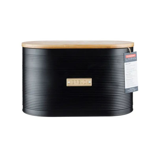 Otto Black Bread Bin