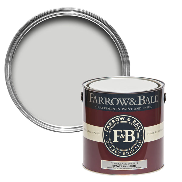 750ml Full Gloss Blackened No.2011 Farrow & Ball Paint Colour