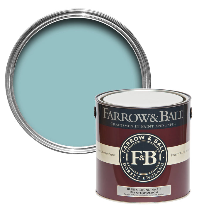 750ml Modern Eggshell Blue Ground No.210 Farrow & Ball Paint Colour