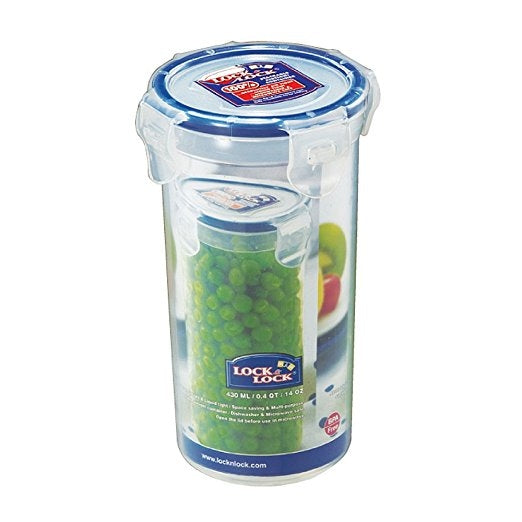 Lock & Lock 690ml Round One Touch Storage Container