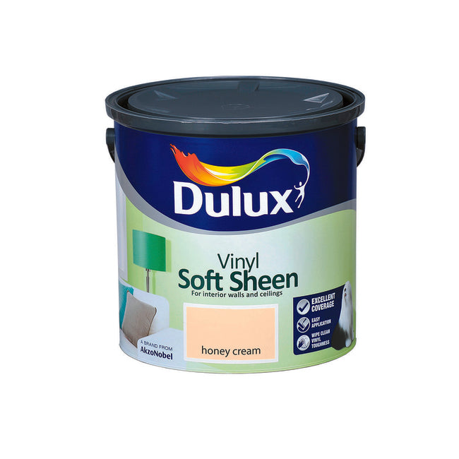 Dulux Vinyl Soft Sheen Honey Cream 2.5L